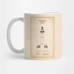 Grosse Point Lighthouse - Illinois - SD Mug